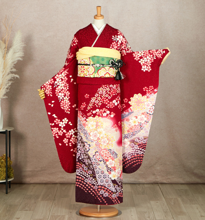成人式振袖一式 振袖 No.EA-3268-Mサイズのレンタル｜きもの365