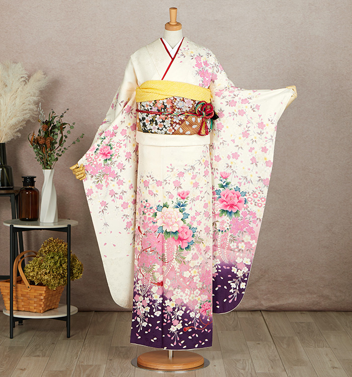 【専用】振袖フルセット 振袖 No.EA-3283-Lサイズのレンタル｜きもの365