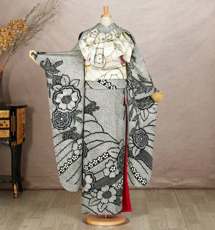 総絞り 振袖 No.EA-3299-Lサイズの通販｜きもの365