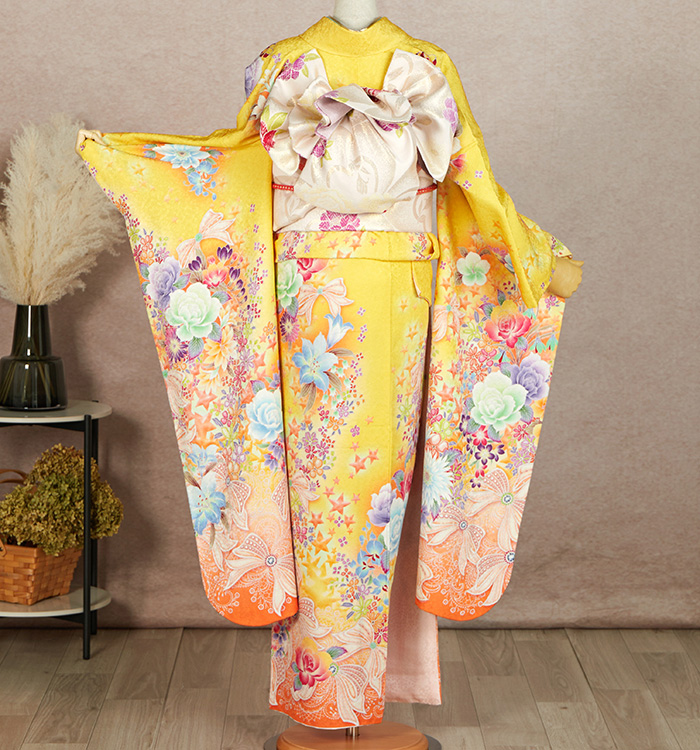 桜井莉菜 振袖 No.EA-3331-Lサイズのレンタル｜きもの365