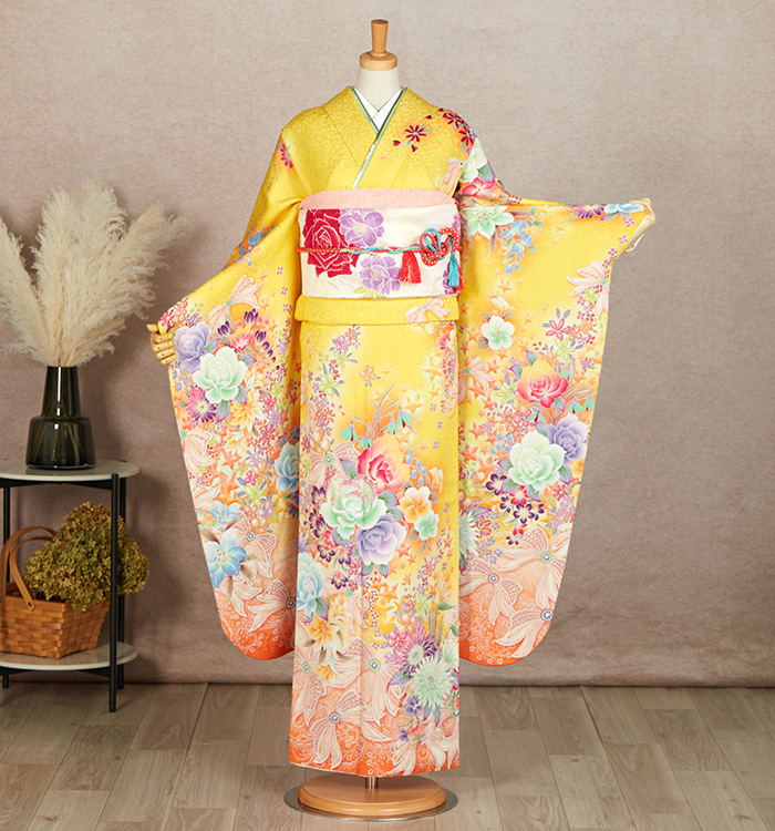 桜井莉菜 振袖 No.EA-3331-Lサイズのレンタル｜きもの365