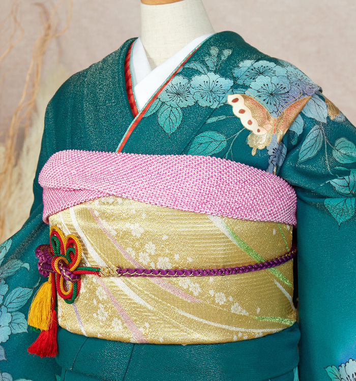 アンティーク風 振袖 No.EA-3364-Mサイズのレンタル｜きもの365