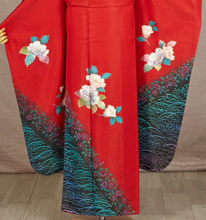 アンティーク風 振袖（専用襦袢付）No.EA-3366-Mサイズの通販｜きもの