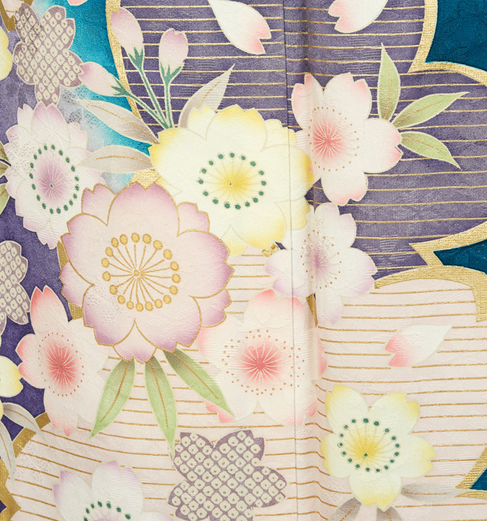 木花 振袖（専用襦袢付）No.EA-3380-Lサイズのレンタル｜きもの365