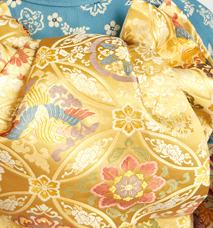 アンティーク風 振袖（専用襦袢付）No.EA-3557-Sサイズの