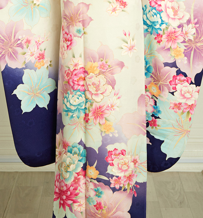 森英恵 振袖 No.EA-3639-Laサイズのレンタル｜きもの365