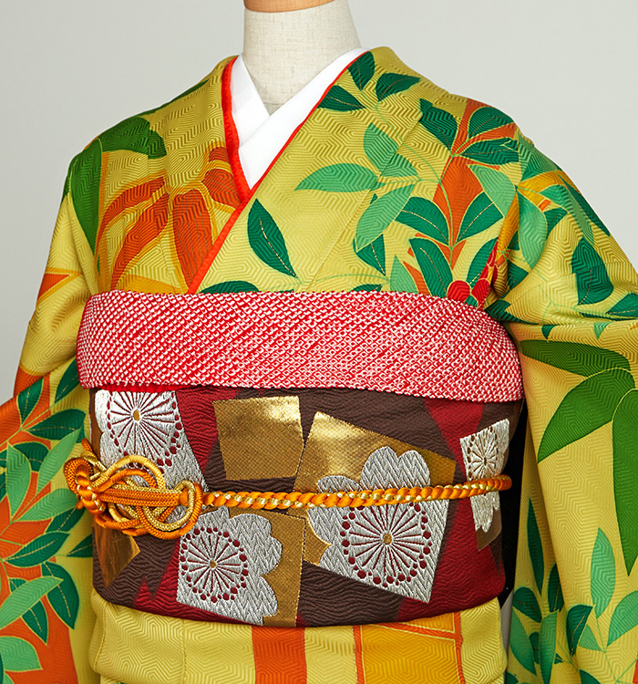 アンティーク風 振袖 No.EA-3667-Mサイズのレンタル｜きもの365