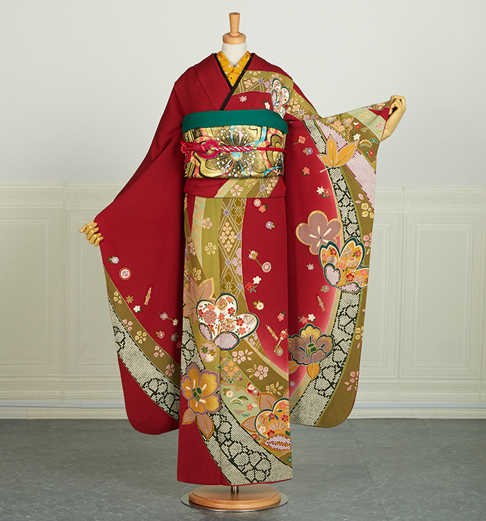 振袖（専用襦袢付）No.EA-3686-Lサイズの通販｜きもの365
