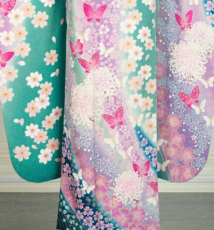 PRINCESS FURISODE 振袖（専用襦袢付）No.EA-3687-Mサイズのレンタル