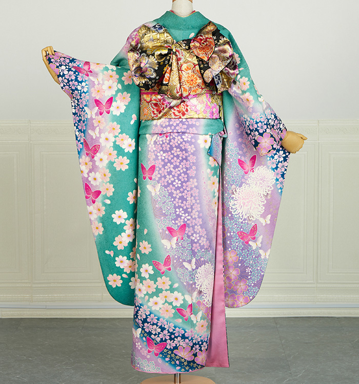 PRINCESS FURISODE 振袖（専用襦袢付）No.EA-3687-Mサイズのレンタル