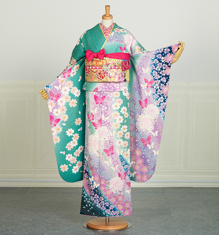 【専用】 PRINCESS FURISODE 振袖（専用襦袢付）No.EA-3687-Mサイズのレンタル