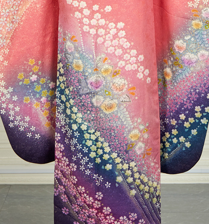 辻が花 振袖（専用襦袢付）No.EA-3729-Mサイズのレンタル｜きもの365