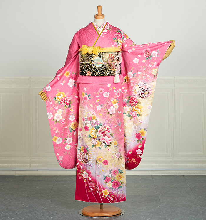 振袖（専用襦袢付）No.EA-3734-Mサイズの通販｜きもの365