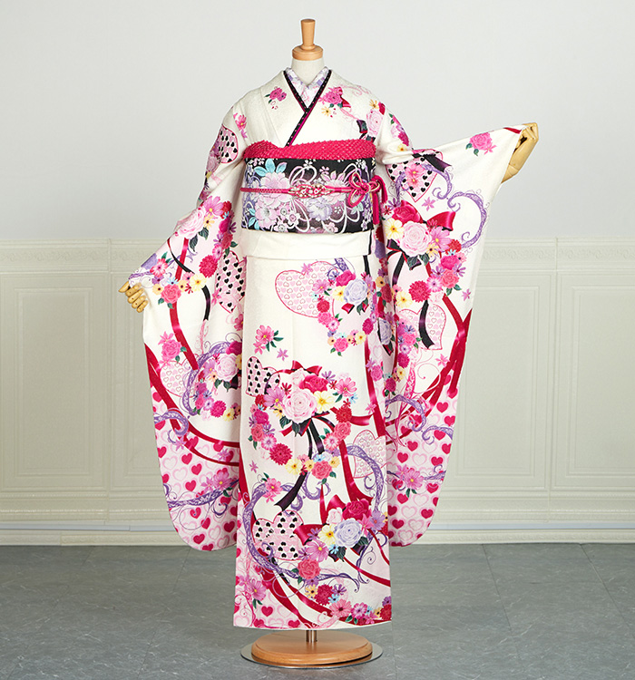 振袖セット PRINCESS FURISODE 振袖（専用襦袢付）No.EA-3737-トール-LLサイズの