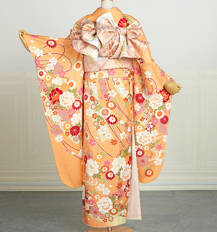 振袖（専用襦袢付）No.EA-3748-Mサイズのレンタル｜きもの365