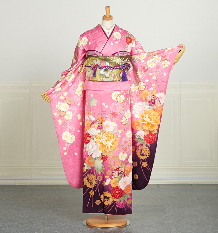 専用 振袖（専用襦袢付）No.EA-3749-トール-LLサイズのレンタル｜きもの365
