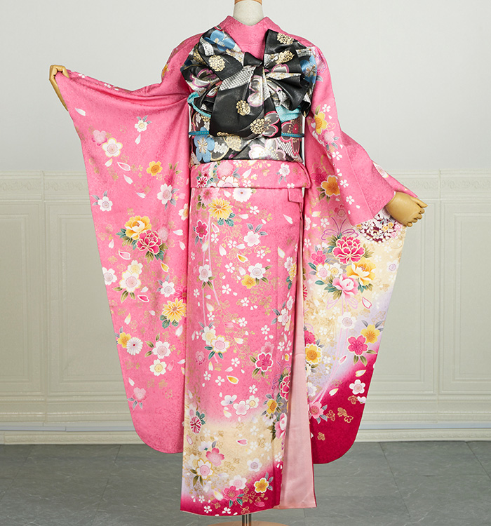 振袖（専用襦袢付）No.EA-3777-トール-LLサイズの通販｜きもの365