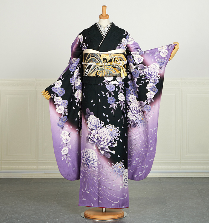 振袖（専用襦袢付）No.EA-3786-トール-3Lサイズ