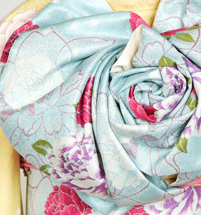 PRINCESS FURISODE 振袖（専用襦袢付）No.EA-3788-トール-LLサイズの