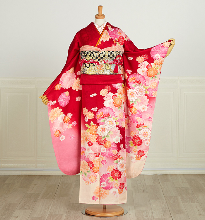 振袖（専用襦袢付）No.EA-3794-トール-LLサイズのレンタル｜きもの365