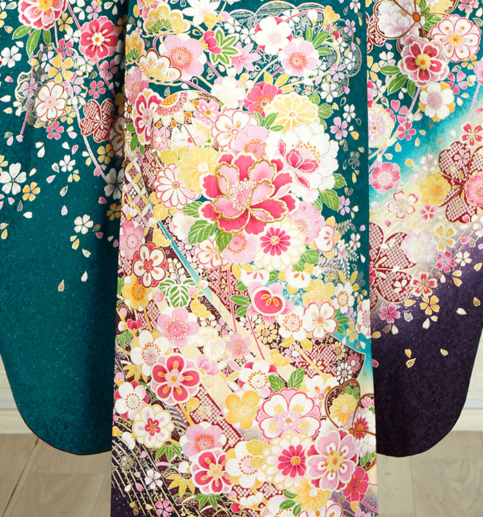 振袖（専用襦袢付）No.EA-3802-トール-3Lサイズのレンタル｜きもの365