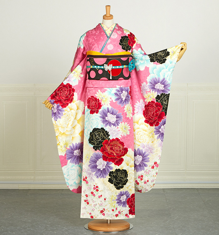 PRINCESS FURISODE 振袖(専用襦袢付)No.EA-3805-トール-3Lサイズ