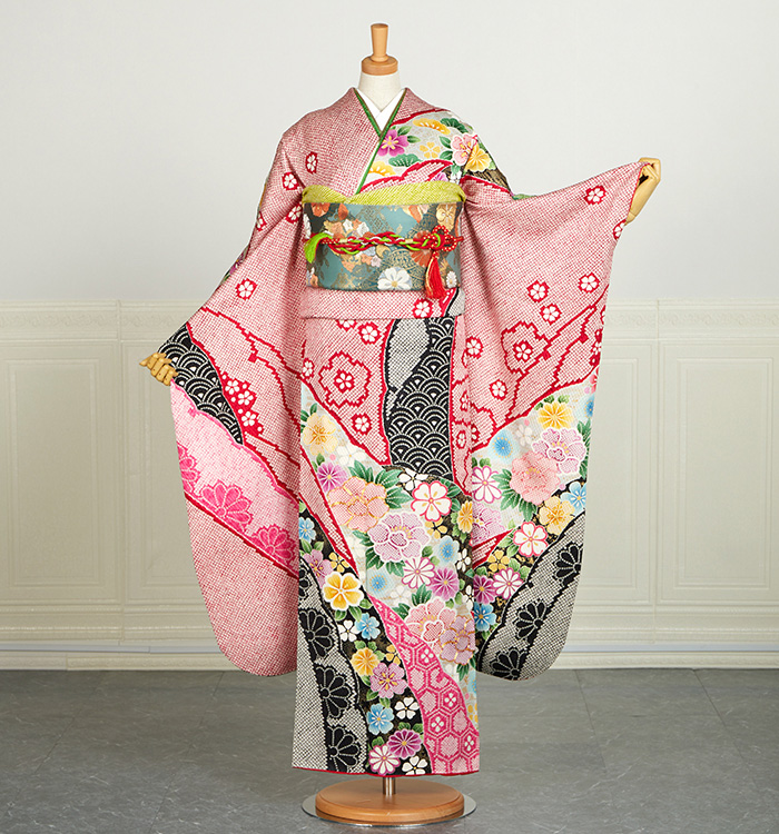 振袖（専用襦袢付）No.EA-3808-トール-LLサイズのレンタル｜きもの365