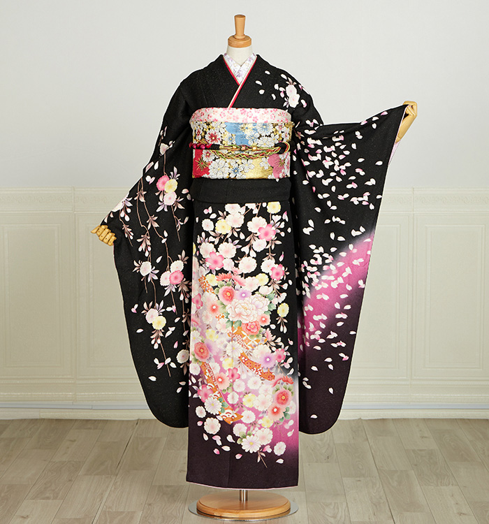 振袖（専用襦袢付）No.EA-3810-トール-LLサイズのレンタル｜きもの365