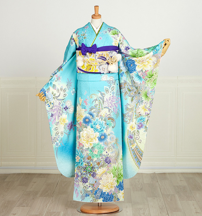 振袖（専用襦袢付）No.EA-3820-Lサイズのレンタル｜きもの365