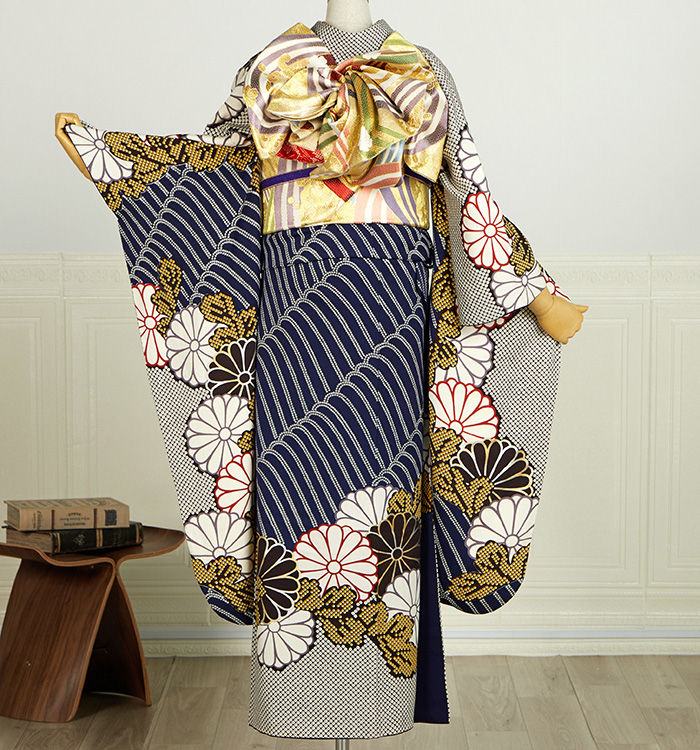 アンティーク風 振袖 No.EA-3827-Sサイズの通販｜きもの365