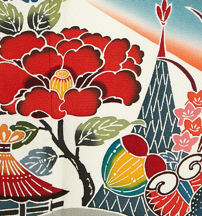 アンティーク風 振袖 No.EA-3829-Sサイズのレンタル｜きもの365