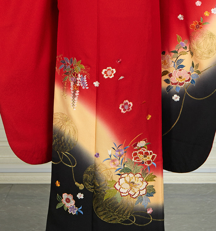 刺繍 振袖 No.EA-3869-Laサイズのレンタル｜きもの365