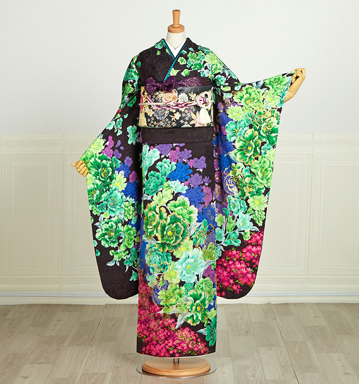 振袖 No.EA-3877-ワイド-MOサイズのレンタル｜きもの365