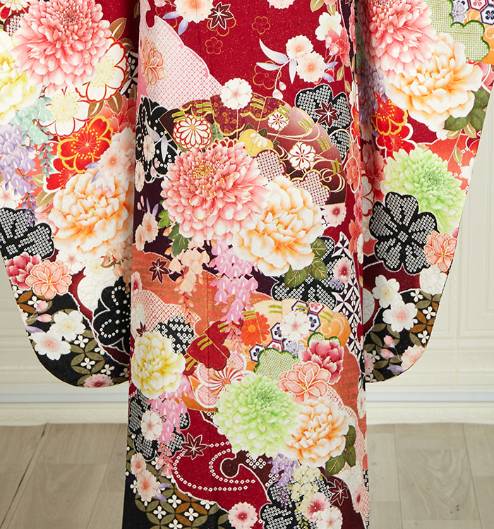 Shigeru Yamaguchi　振袖単品　ポリエステル 総刺繍 振袖 No.EA-3336-Mサイズのレンタル｜きもの365