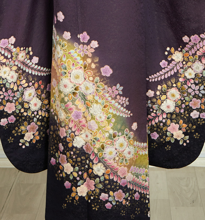 辻が花 振袖 No.EA-3881-ワイド-LOサイズのレンタル｜きもの365