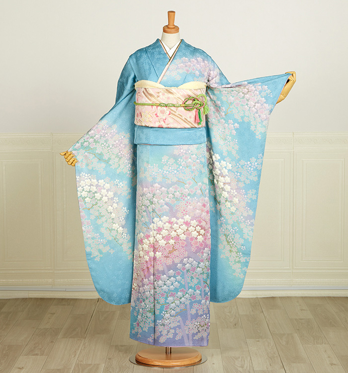 絞り 振袖 No.EA-3886-ワイド-LOサイズのレンタル｜きもの365