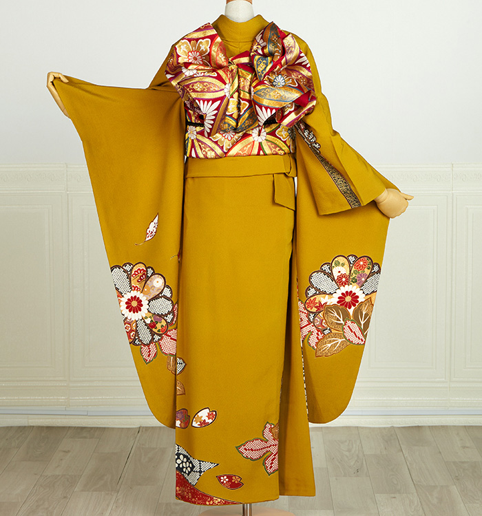 振袖 No.EA-3888-ワイド-LOサイズのレンタル｜きもの365