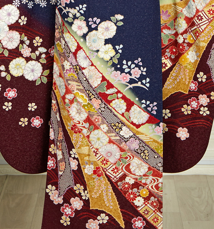 辻が花 振袖 No.EA-3935-Lサイズのレンタル｜きもの365