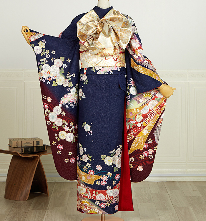 辻が花 振袖 No.EA-3935-Lサイズのレンタル｜きもの365