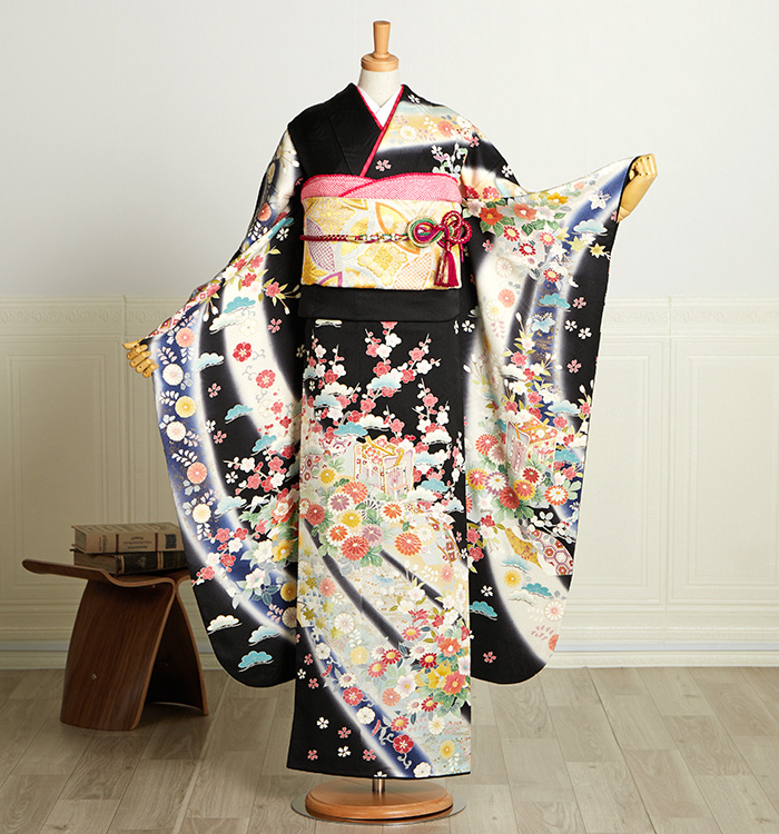 成人式 振袖一式 Sakura furisode collection】SAF-01 - 成人式の振袖レンタルなら