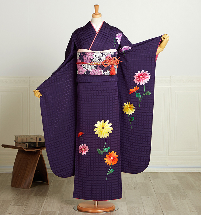 総刺繍 振袖 No.EA-3944-Lサイズのレンタル｜きもの365