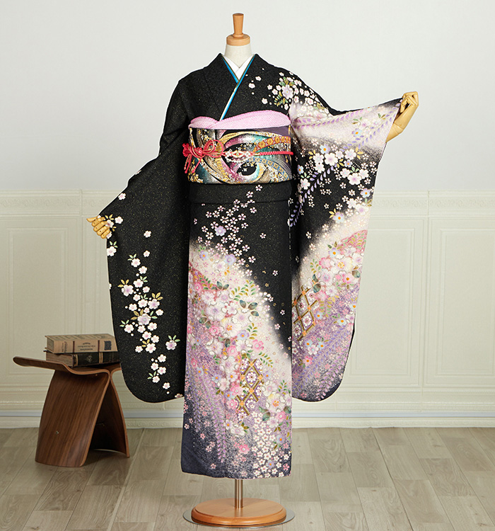 辻が花 花舞衣 振袖 No.EA-3973-Sサイズのレンタル｜きもの365