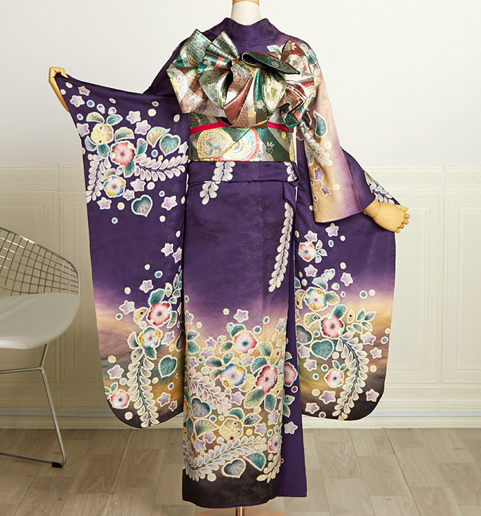 辻が花 振袖 No.EA-4000-Maサイズのレンタル｜きもの365