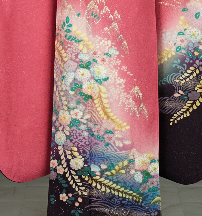 辻が花 振袖 No.EA-4007-Lサイズのレンタル｜きもの365