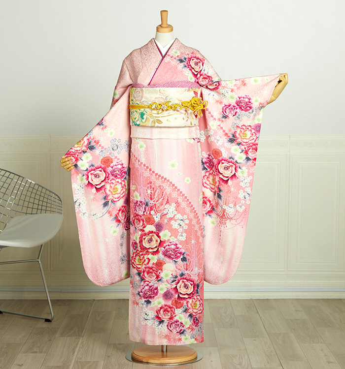 あやページ きもの道楽 振袖 No.EE-1512-Mサイズのレンタル｜きもの365