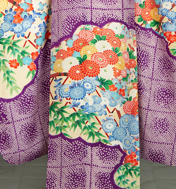 アンティーク風 振袖 No.EA-4023-トール-LLサイズのレンタル｜きもの365