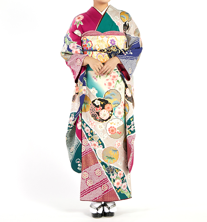 辻が花 振袖 No.EA-4071-Sサイズ
