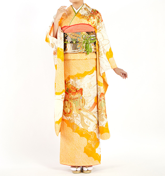 刺繍 絞り 振袖 No.EA-4119-Sサイズ