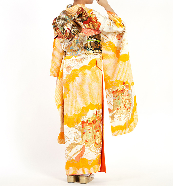 刺繍 絞り 振袖 No.EA-4119-Sサイズ_01