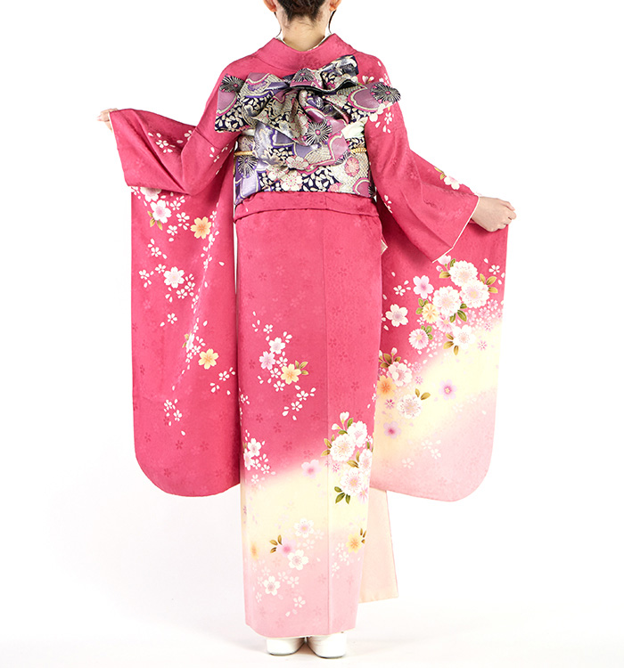 J337☆送料込み❣️振袖 着物 4枚 まとめ売り❣️ 振袖 座立両用式37 – 明日櫻